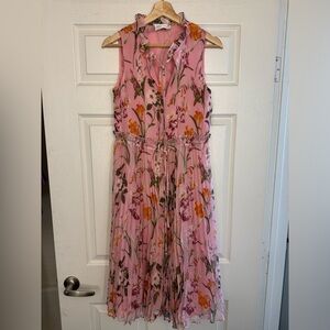 Christy Lynn Pink floral dress